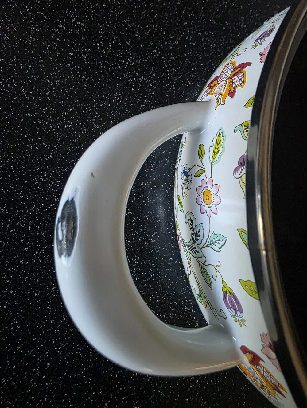 Minton Prinz HADDON HALL 1.5 QT Covered Casserole Stove Top Enameled Pan GERMANY